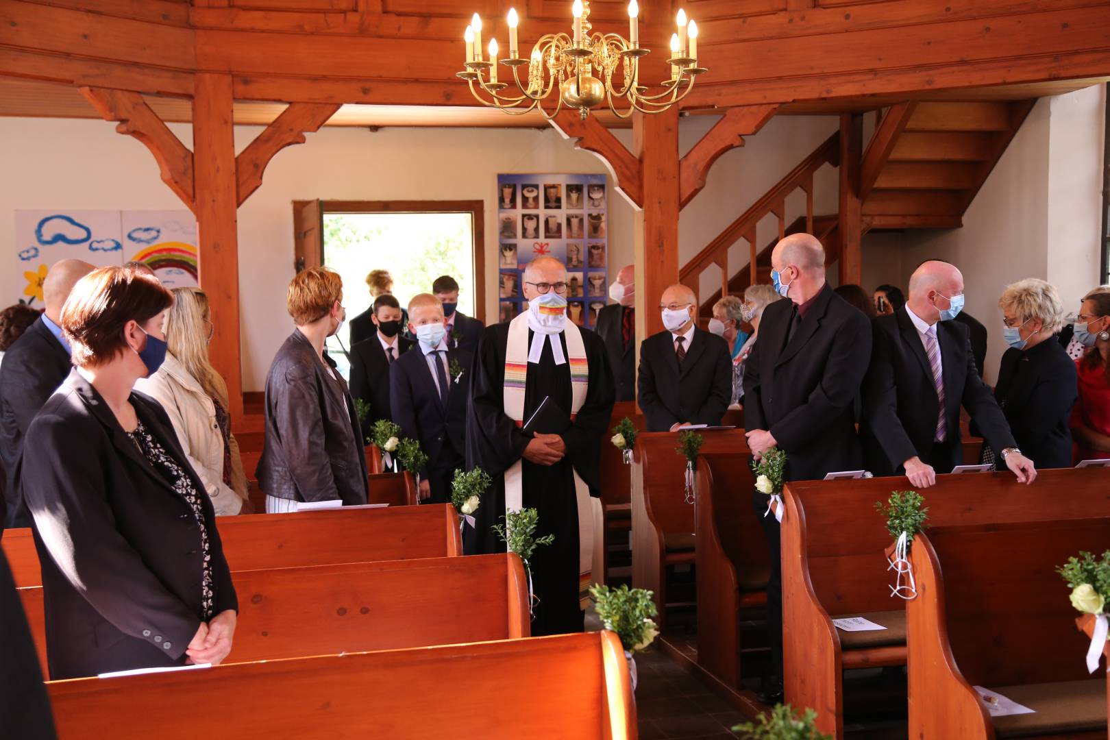 Konfirmation in der St. Maternuskapelle