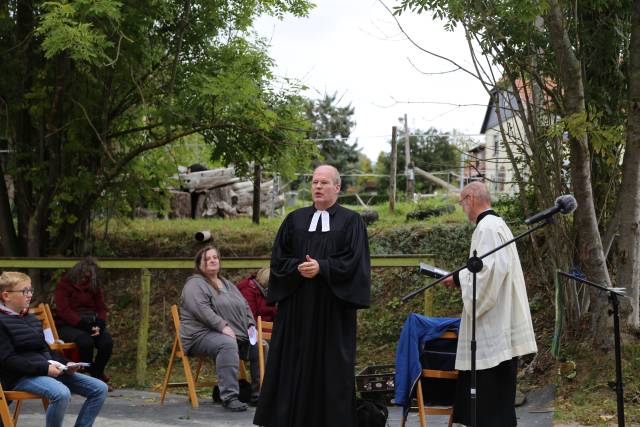 Ökumenisches Erntedankfest im Reitstall