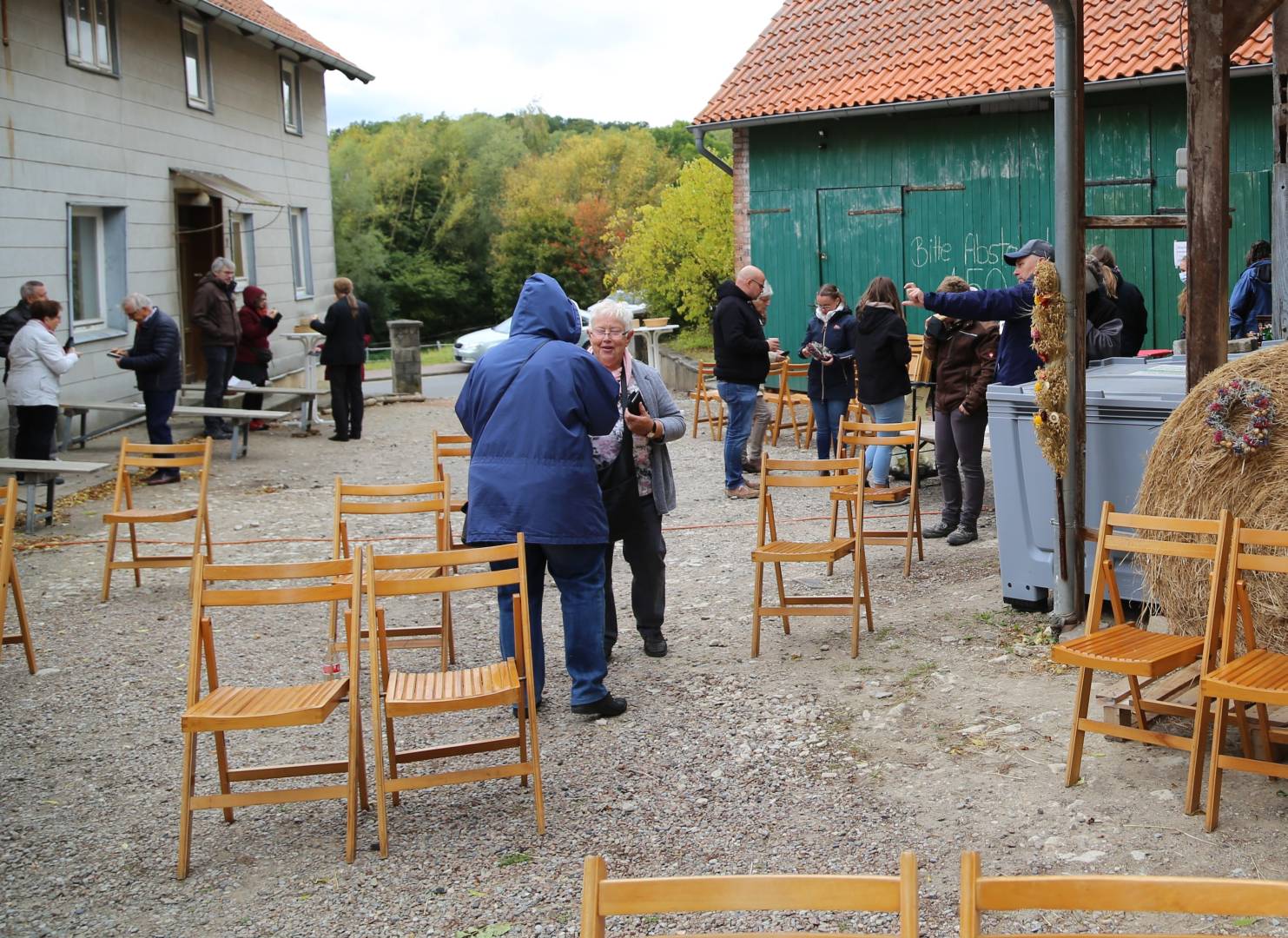 Ökumenisches Erntedankfest im Reitstall