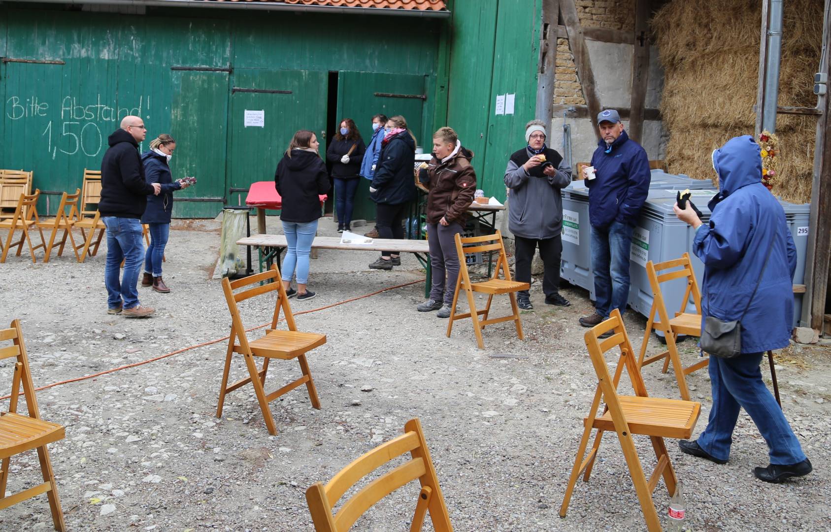 Ökumenisches Erntedankfest im Reitstall