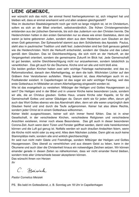 Hoffnungsbrief Nr. 32