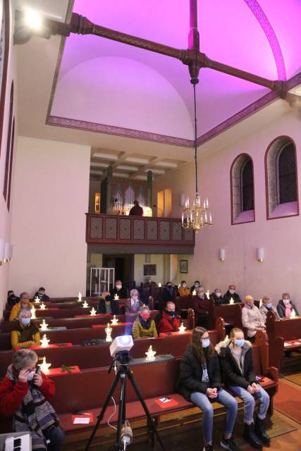 Lichtergottesdienst in der St. Franziskuskirche