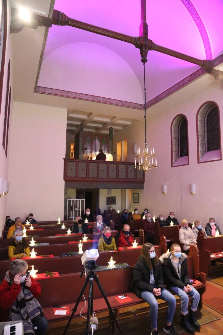 Lichtergottesdienst in der St. Franziskuskirche