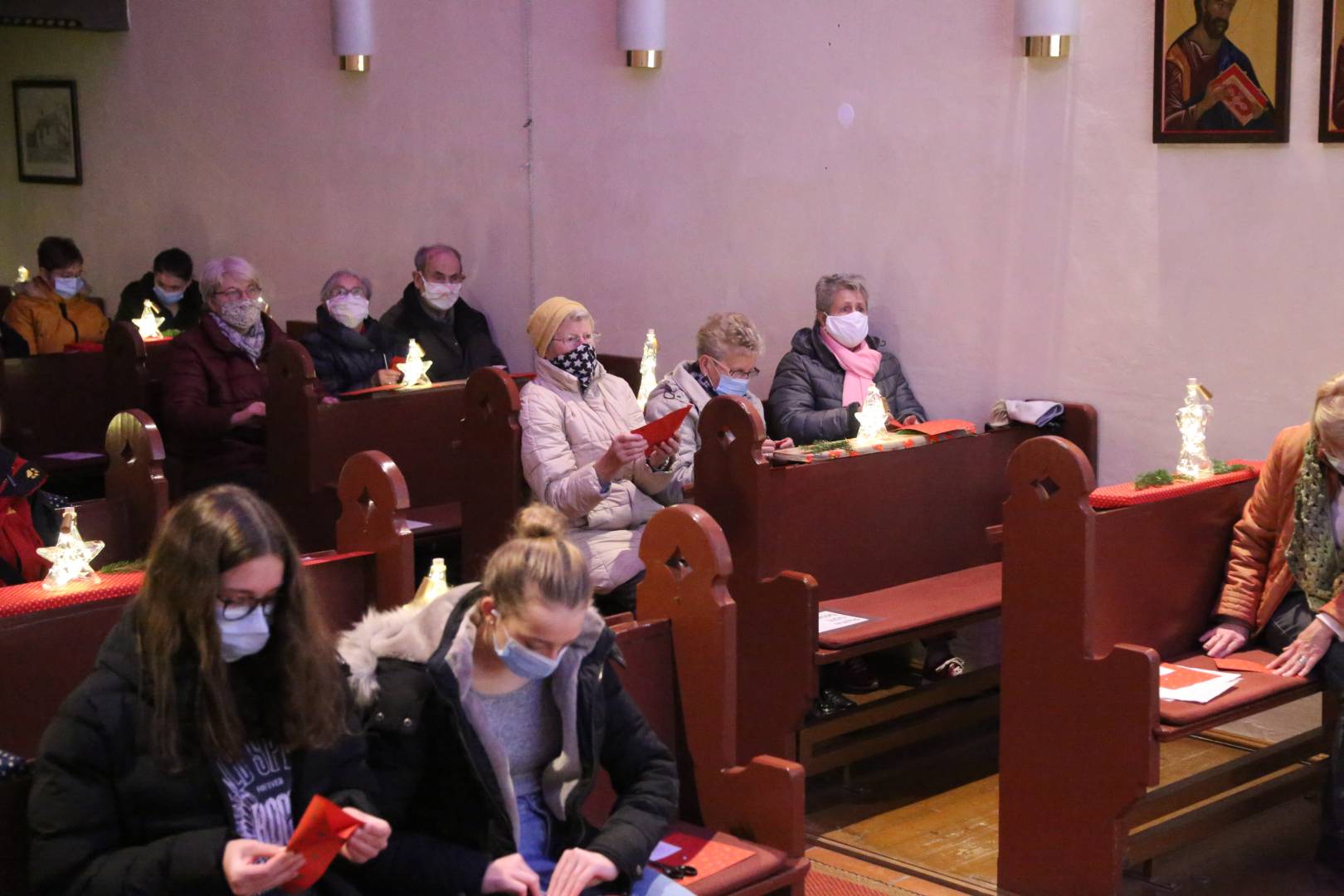 Lichtergottesdienst in der St. Franziskuskirche