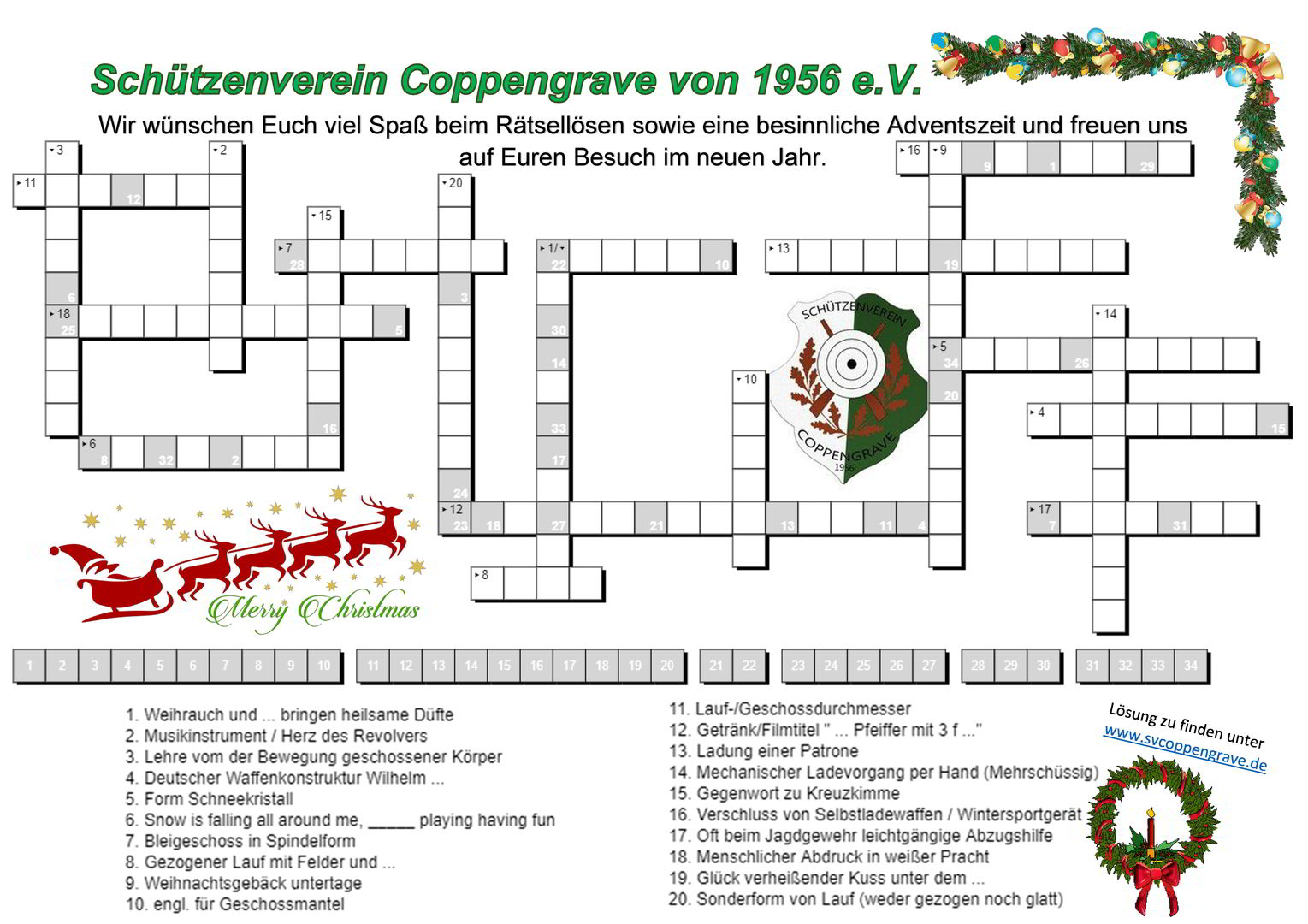 Digitaler Lebendiger Adventskalender Tür 24 - Das Finale dreifach