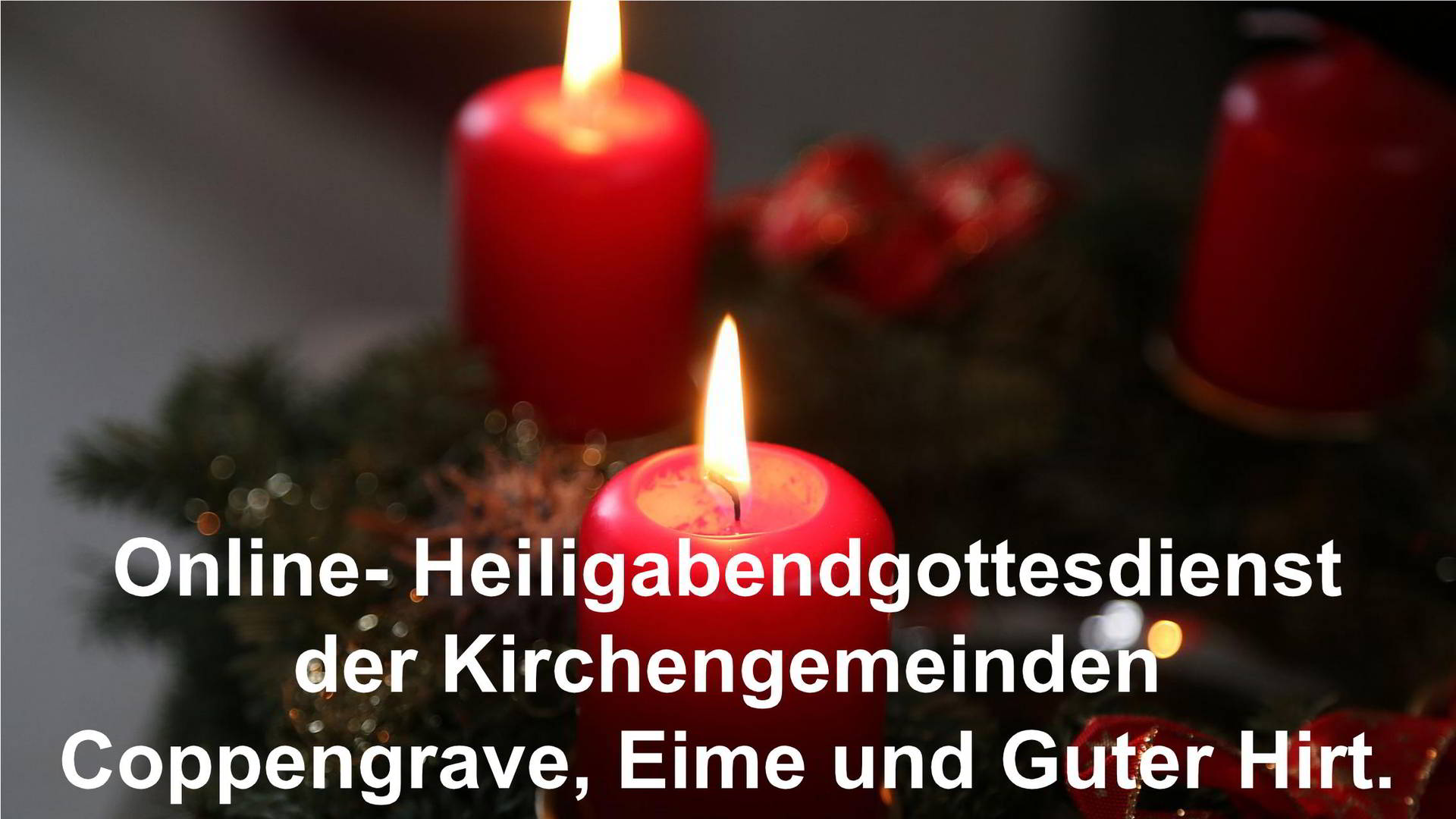 Online-Gottesdienst zum Heiligabend