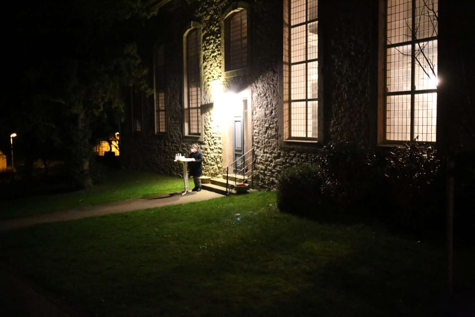 Osternacht in Duingen mit Gemeindegesang