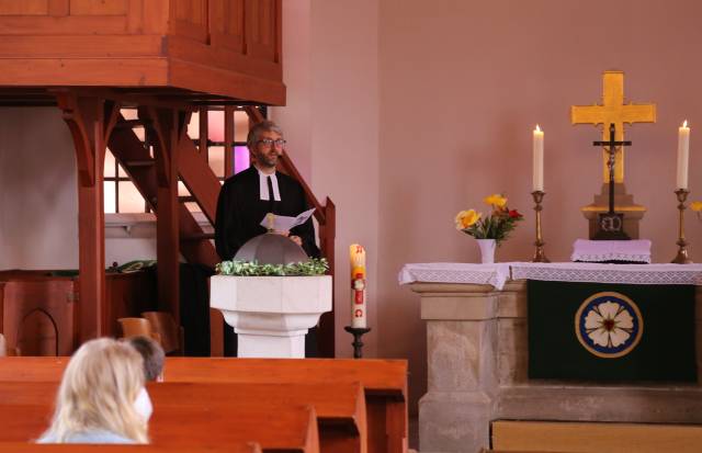 Gottesdienst für Konfirmanden in der St. Maternuskapelle