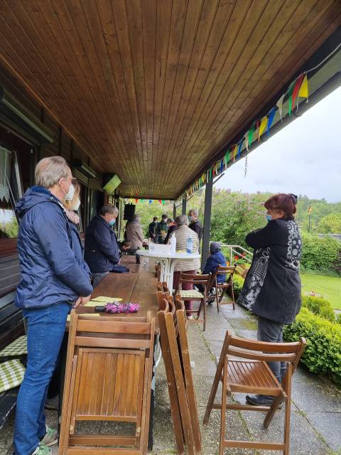 Pfingstsonntag im Duinger Kleingarten