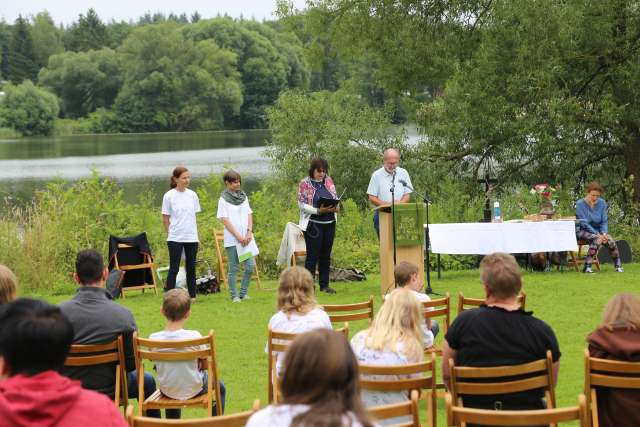 Schulabschlussgottesdienst der 4. Klassen  am Humboldtsee