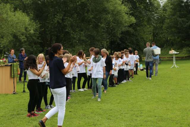 Schulabschlussgottesdienst der 4. Klassen  am Humboldtsee