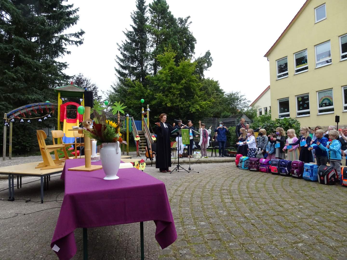 Einschulungsgottesdienst an der Pottlandschule