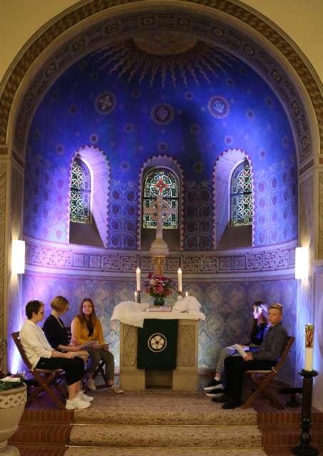 Abendmahlsgottesdienst der Konfirmanden in der St. Franziskuskirche