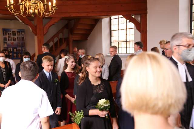 Konfirmation der Kirchengemeinde Coppengrave in der St. Maternuskapelle