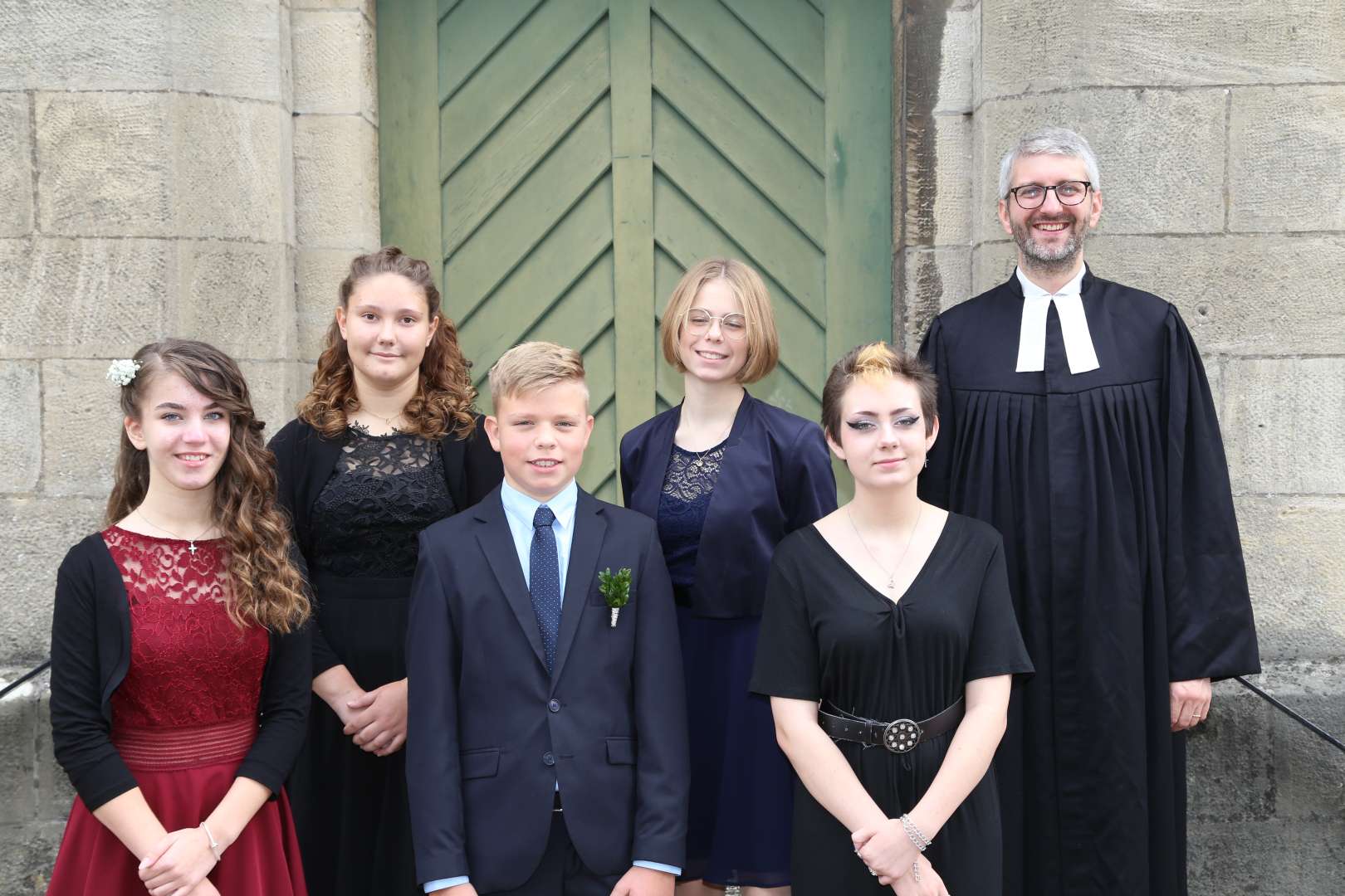 Konfirmation der Kirchengemeinde Coppengrave in der St. Maternuskapelle