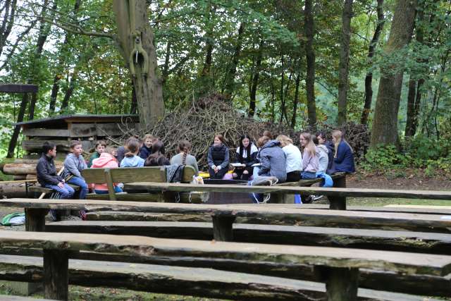 Konfirmandenunterricht Open Air an der Köhlerhütte