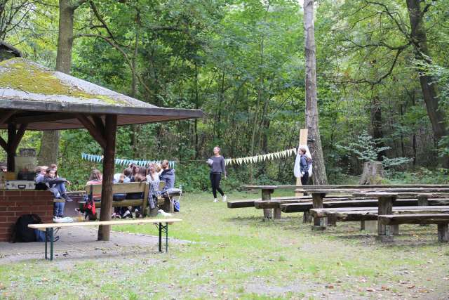 Konfirmandenunterricht Open Air an der Köhlerhütte