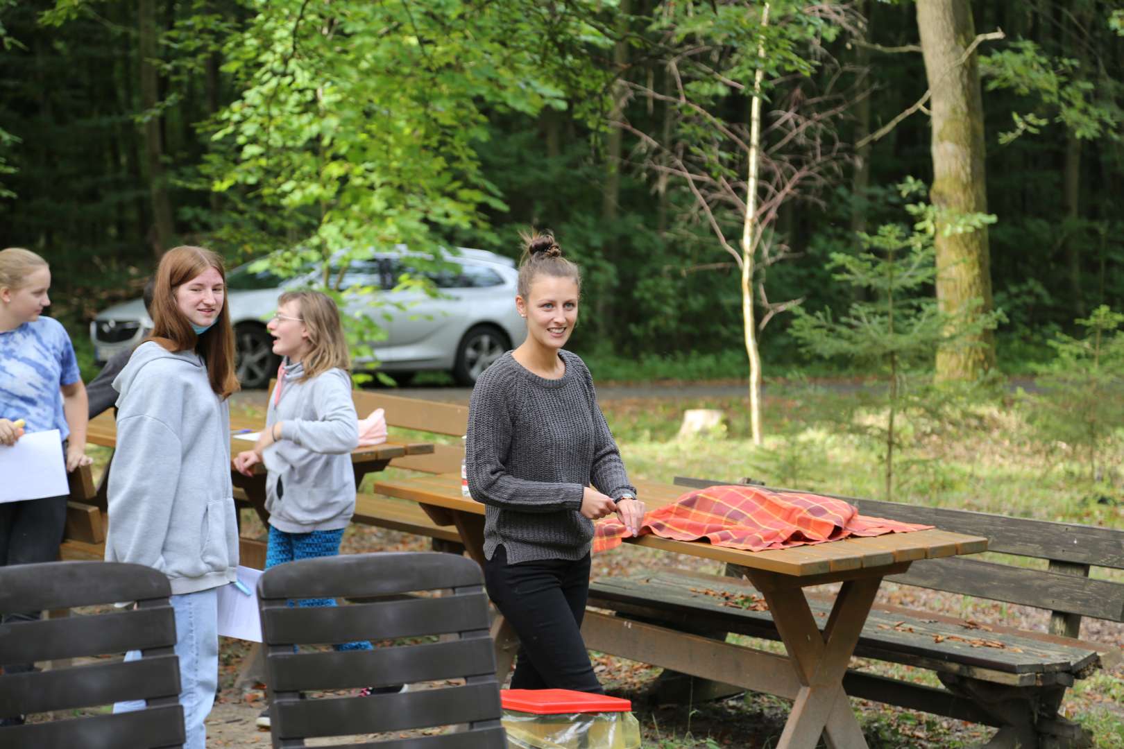 Konfirmandenunterricht Open Air an der Köhlerhütte