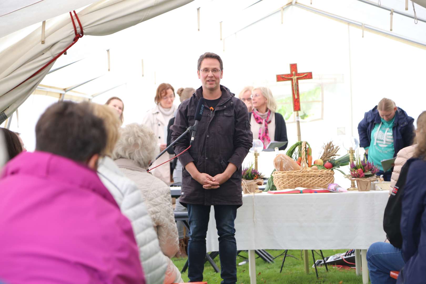 Erntedankfest und 60 jähriges Jubiläum Guter Hirt