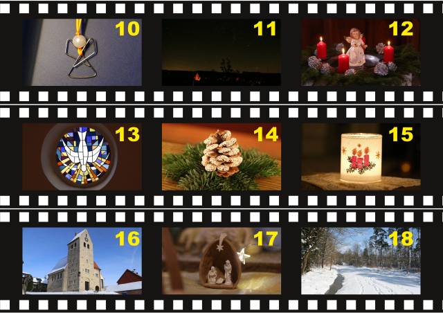 Digitaler Lebendiger Adventskalender Tür 1