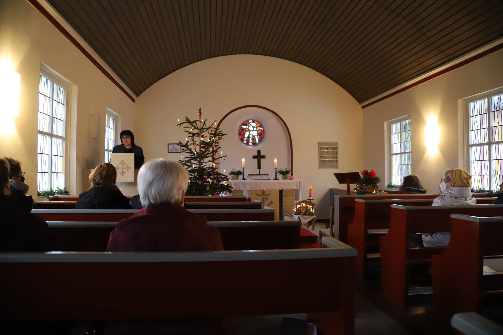 Start Winterkirche in Fölziehausen