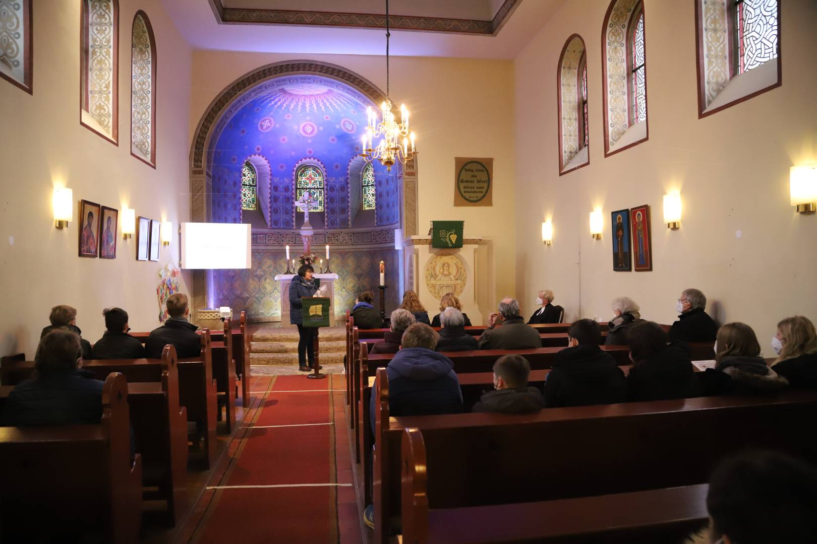 3. Winterkirche in Coppengrave mit Verabschiedung von Pastorin Haase