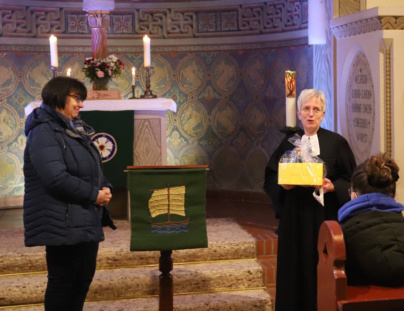 3. Winterkirche in Coppengrave mit Verabschiedung von Pastorin Haase