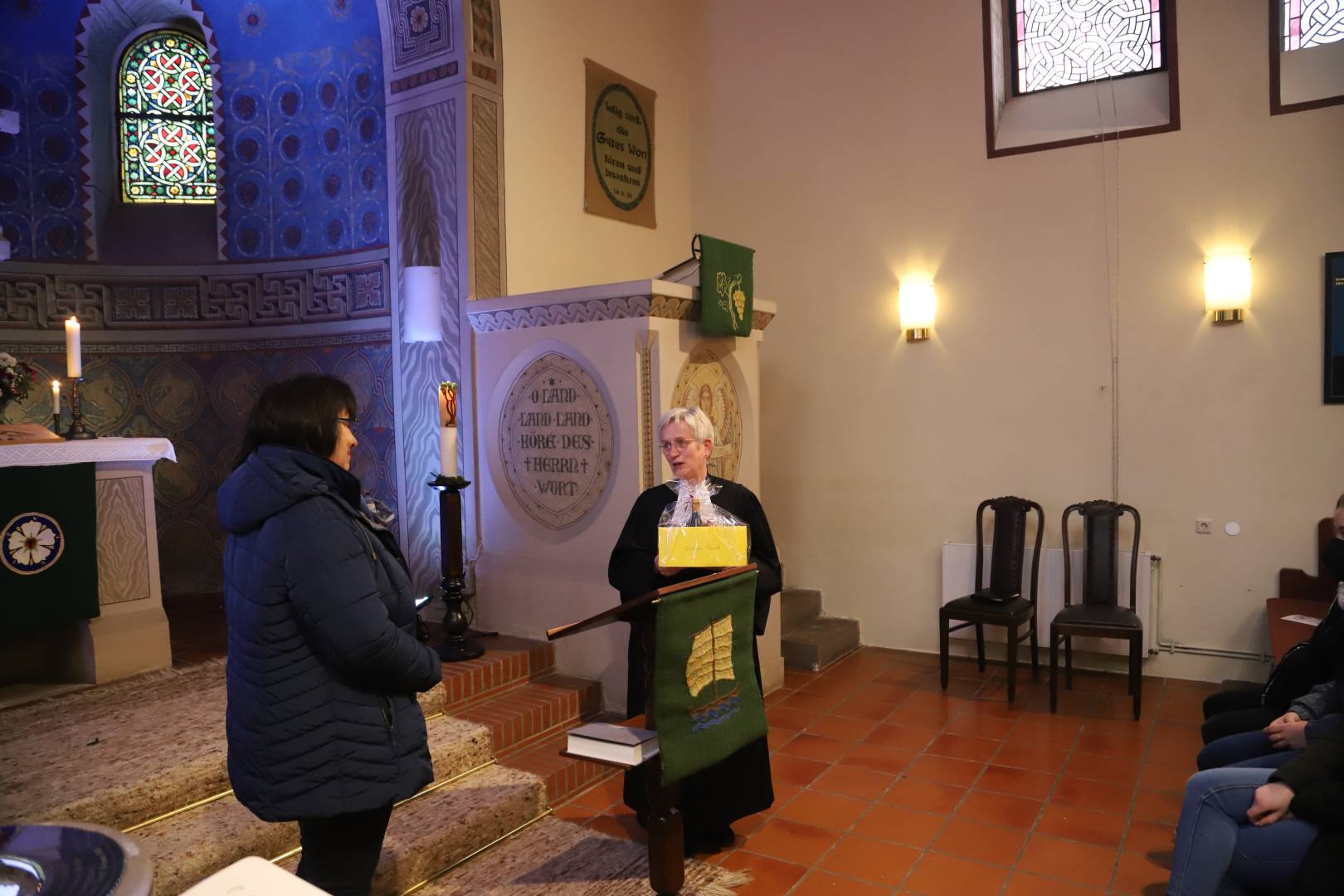 3. Winterkirche in Coppengrave mit Verabschiedung von Pastorin Haase