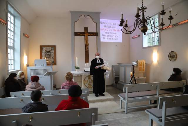 Abschluss der Winterkirche in Capellenhagen