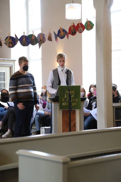 Vorstellungsgottesdienst der Konfirmanden