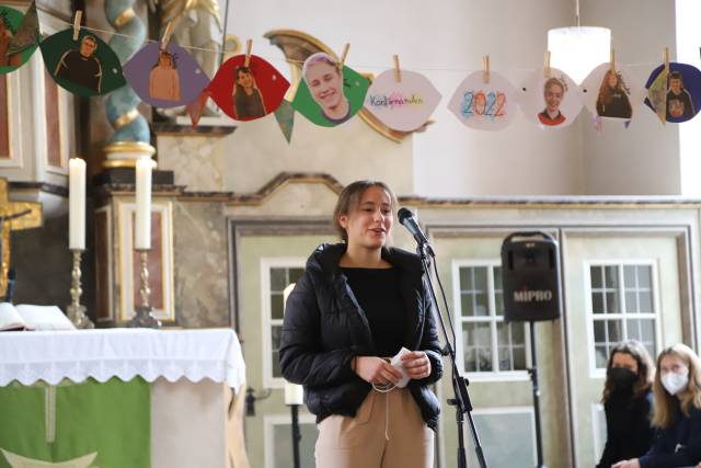 Vorstellungsgottesdienst der Konfirmanden