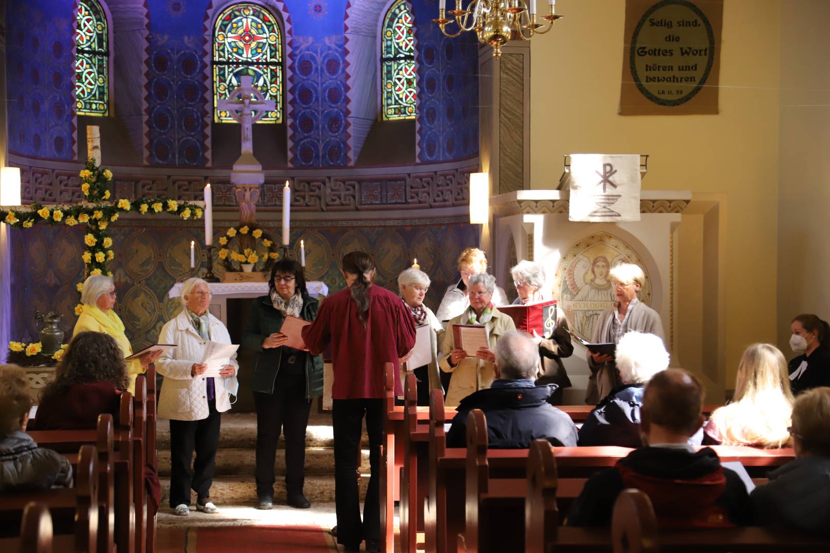 Ostermontag mit Chor in der St. Franziskuskirche