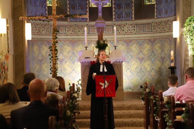 Abendmahlsgottesdienst der Konfirmanden in der St. Franziskuskirche