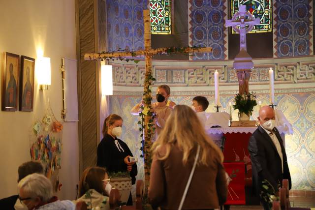 Abendmahlsgottesdienst der Konfirmanden in der St. Franziskuskirche