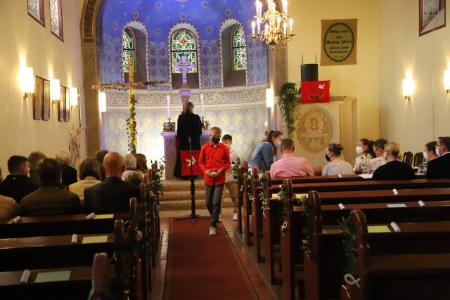 Abendmahlsgottesdienst der Konfirmanden in der St. Franziskuskirche