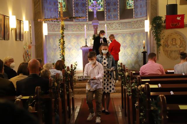 Abendmahlsgottesdienst der Konfirmanden in der St. Franziskuskirche