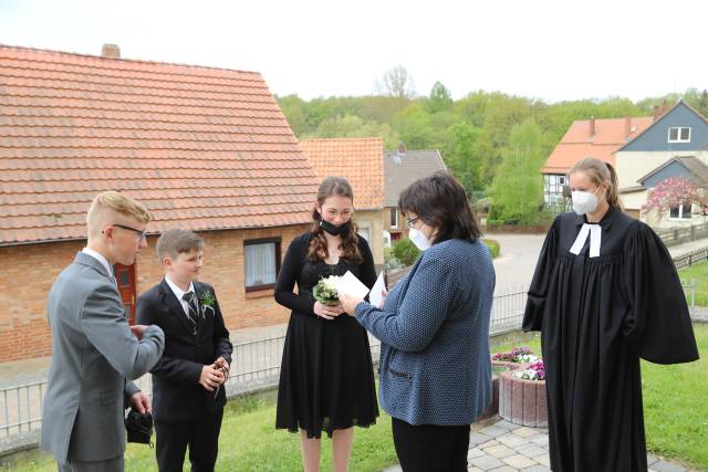 Konfirmation in Coppengrave