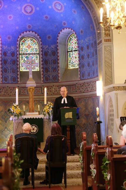 Goldene Hochzeit von Sabine und Wilfried Dörrie in der St. Franziskuskirche