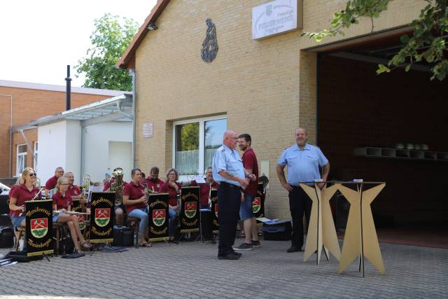 Sommerkirche im Rahmen des Familienfestes der Feuerwehr Coppengrave