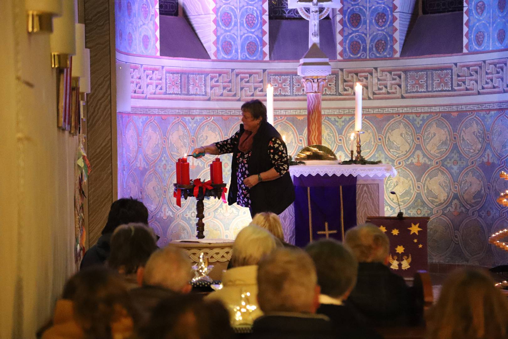 Lichtergottesdienst in der St. Franziskuskirche