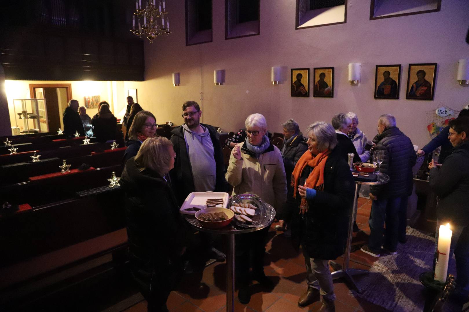 Lichtergottesdienst in der St. Franziskuskirche