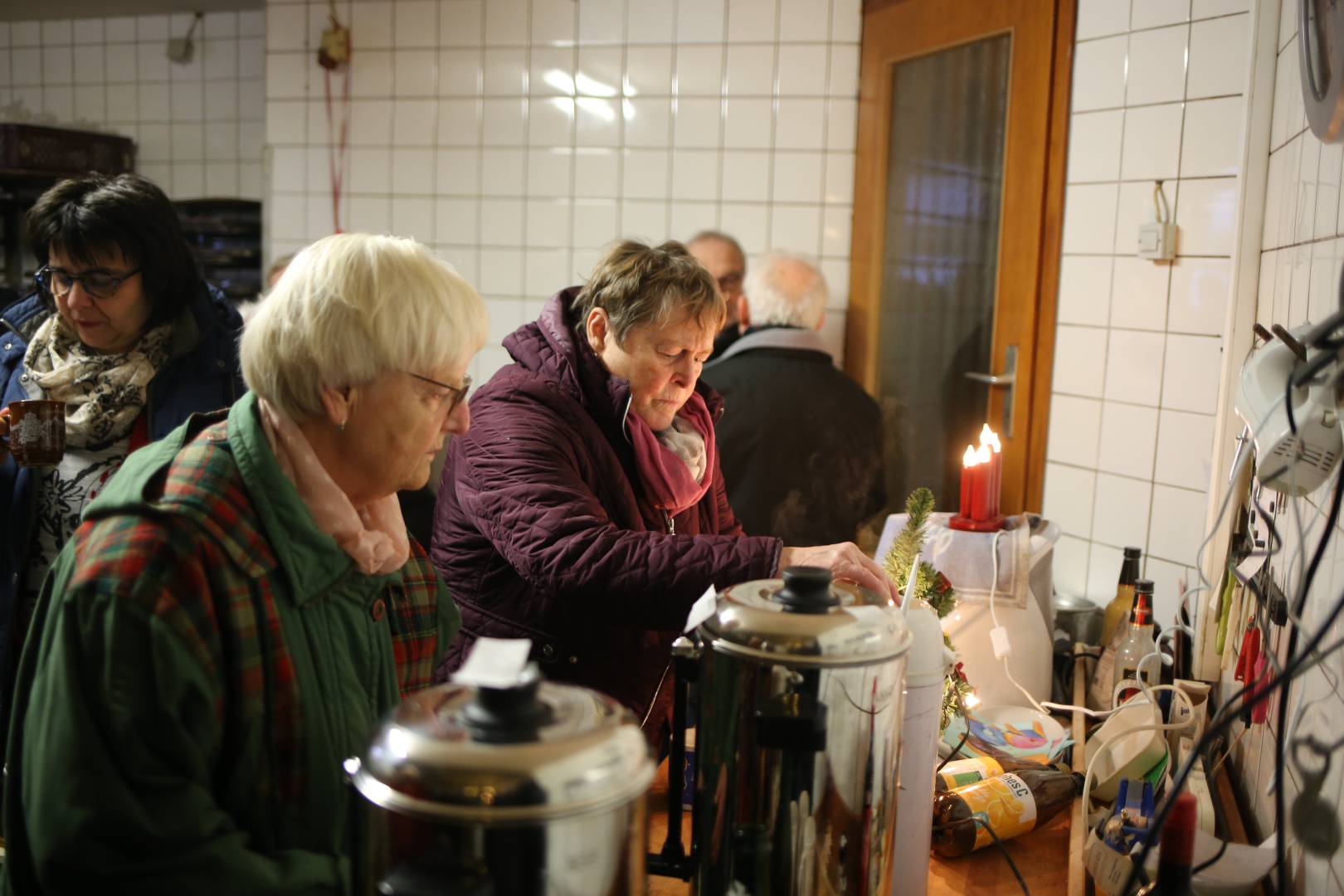 Lebendiger Adventskalender in der Backstube