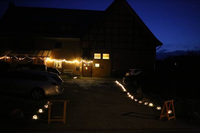 Scheunengottesdienst in Coppengrave