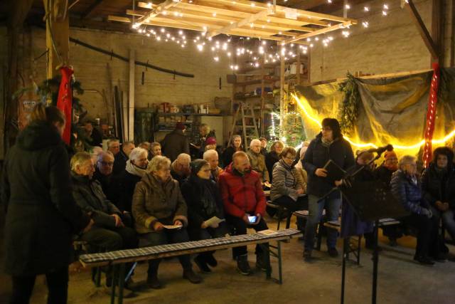 Scheunengottesdienst in Coppengrave