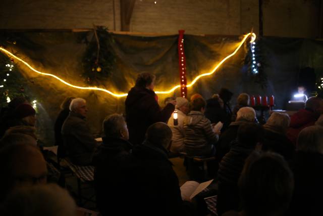 Scheunengottesdienst in Coppengrave