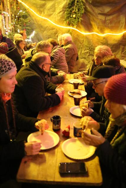 Scheunengottesdienst in Coppengrave