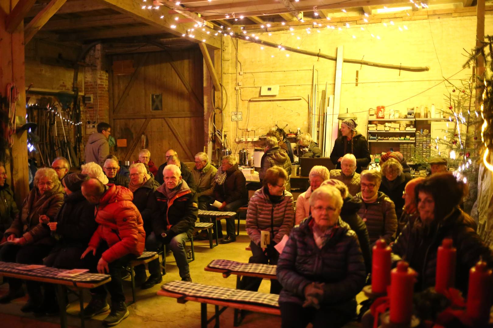 Scheunengottesdienst in Coppengrave