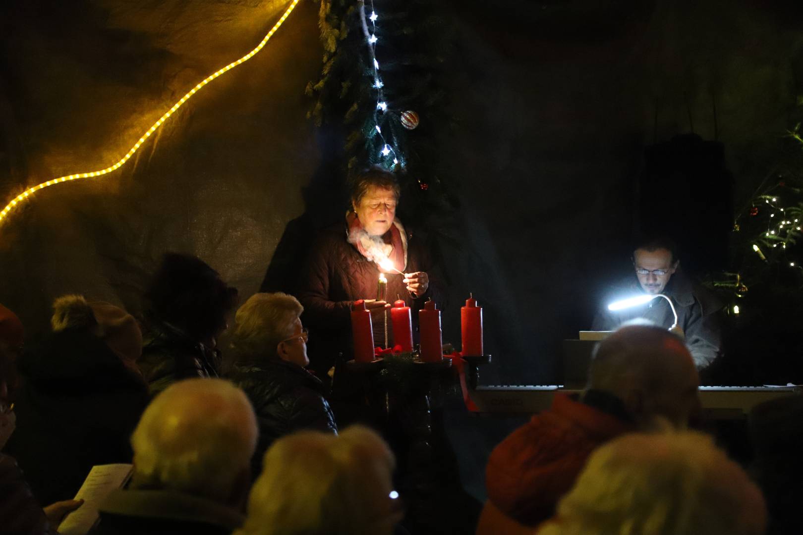 Scheunengottesdienst in Coppengrave