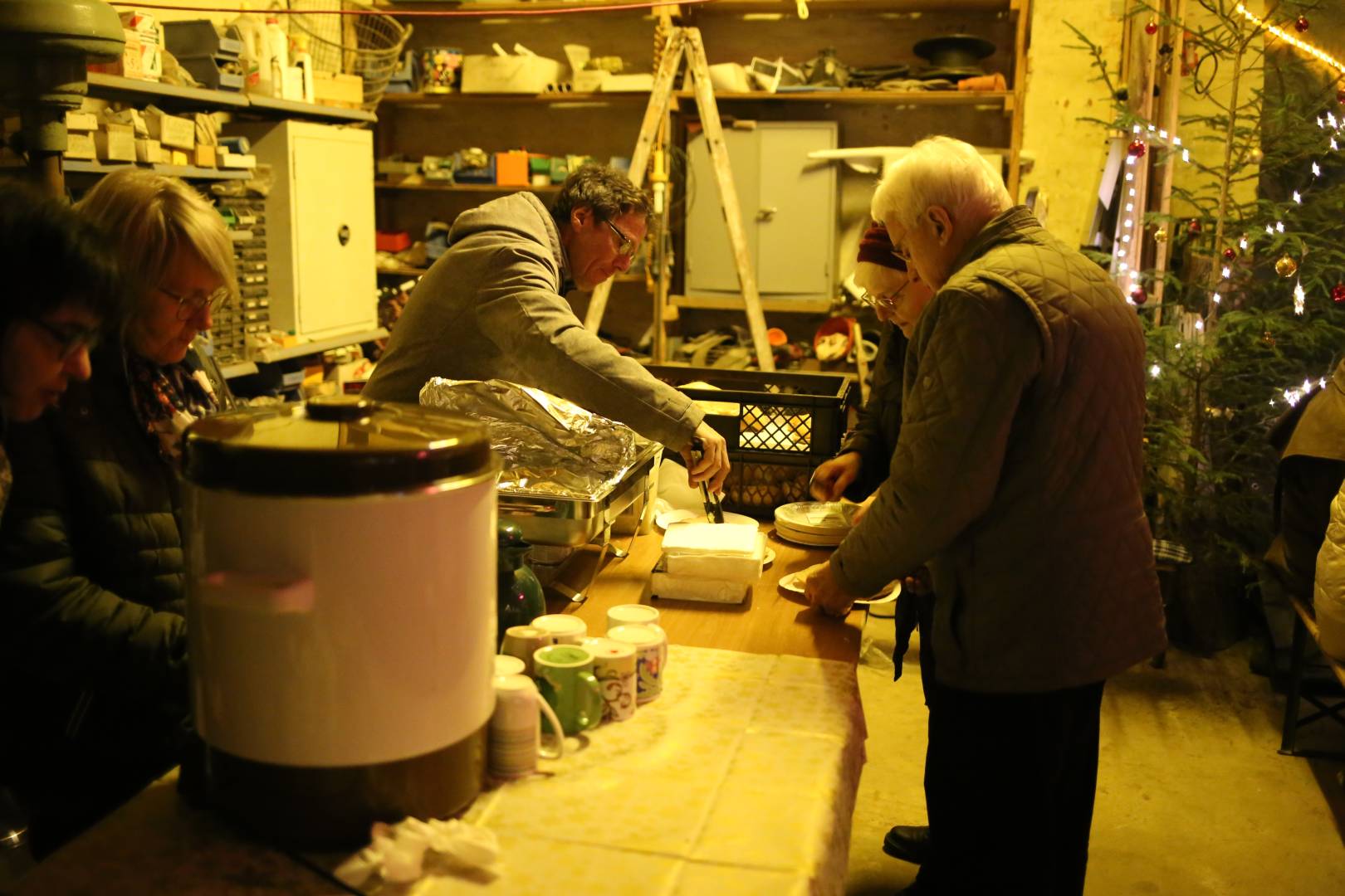 Scheunengottesdienst in Coppengrave