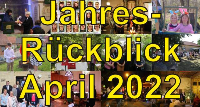 Jahresrückblick April 2022